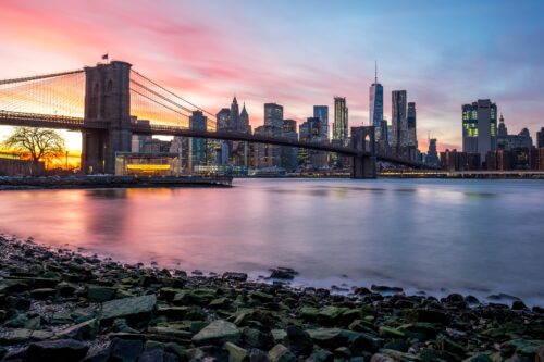 New York at night